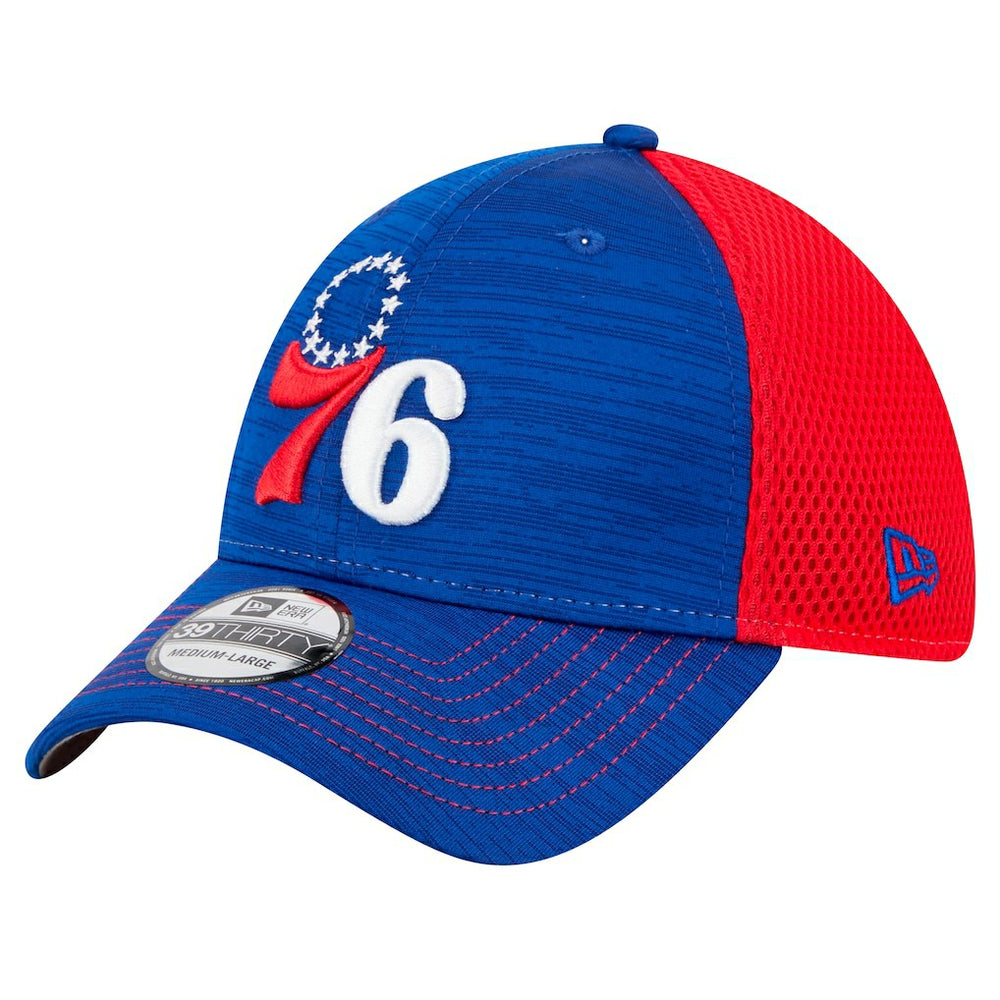 Philadelphia 76ers Active Tech Neo Flex 39THIRTY Flex Hat Royal/Red | New Era for sale