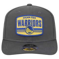 Golden State Warriors Team Elevated Patch 9SEVENTY Adjustable Hat for sale Graphite | New Era