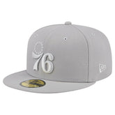 Philadelphia 76ers Color Pack 59FIFTY Fitted Hat Gray | New Era
