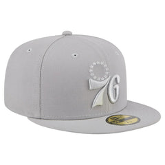 Philadelphia 76ers Color Pack 59FIFTY Fitted Hat Gray | New Era