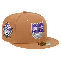 Sacramento Kings Color Pack 59FIFTY Fitted Hat Tan | New Era outlet