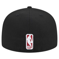 Miami Heat Sport Night Script Sided 59FIFTY Fitted Hat Black | New Era discount
