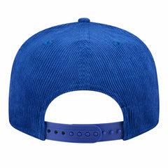 Golden State Warriors Throwback Display Corduroy 9FIFTY Snapback Hat for sale Royal | New Era discount