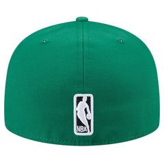 Boston Celtics Throwback Pennant 59FIFTY Fitted Hat Kelly Green | New Era for sale
