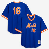 Dwight Gooden New York Mets Profile Big & Tall Cooperstown Collection Mesh Batting Practice Jersey - Royal - MLB Discount