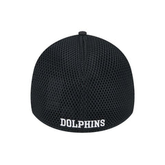 New Era Miami Dolphins Black Main Neo 39THIRTY Flex Hat