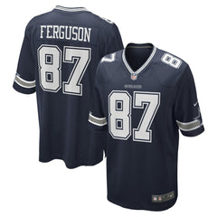 Nike Jake Ferguson Dallas Cowboys Team Game Jersey Navy