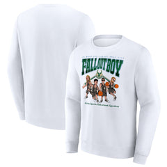 Fall Out Boy x Milwaukee Bucks So Much For (2our) Dust Fleece Pullover Sweatshirt White | Fanatics US