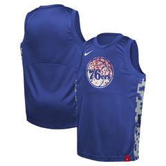 Philadelphia 76ers Youth Courtside Starting Five Team Jersey Royal | Nike Lifestyle