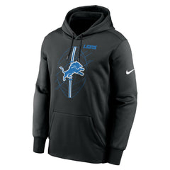 Nike Detroit Lions Team Performance Pullover Hoodie Black