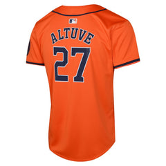 Jose Altuve Houston Astros Nike Youth Alternate Limited Player Jersey - Orange - Nike on Sale