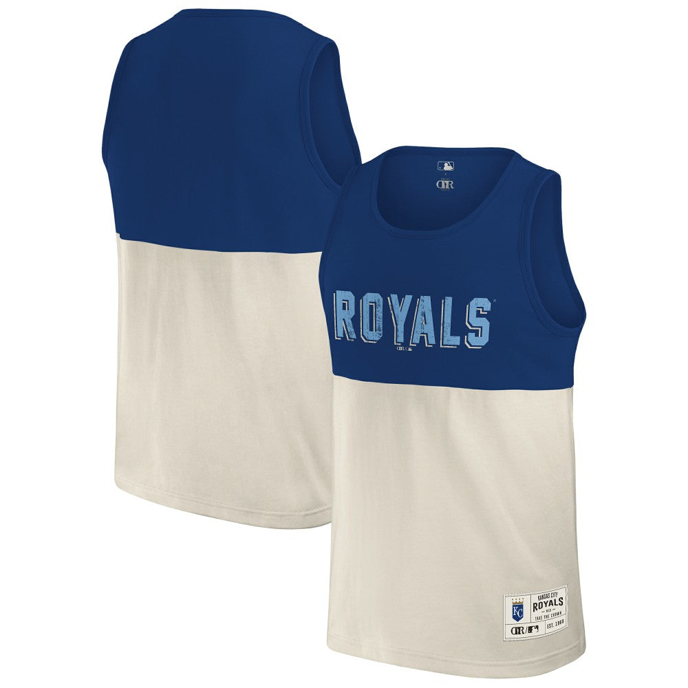 Kansas City Royals Darius Rucker Collection by Fanatics Colorblock Tank Top - Royal - Fanatics Sale