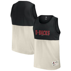 Arizona Diamondbacks Darius Rucker Collection by Fanatics Colorblock Tank Top - Black - Fanatics Discount