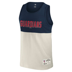 Cleveland Guardians Darius Rucker Collection by Fanatics Colorblock Tank Top - Navy - Fanatics Lifestyle