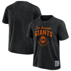 San Francisco Giants Darius Rucker Collection by Fanatics Cooperstown Collection Washed T-Shirt - Black - Fanatics Online