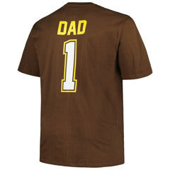 San Diego Padres Profile Big & Tall #1 Dad T-Shirt - Brown - MLB Lifestyle