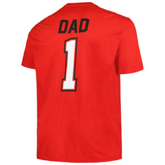 Cincinnati Reds Profile Big & Tall #1 Dad T-Shirt - Red - MLB Sale