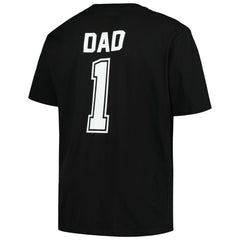 Chicago White Sox Profile Big & Tall #1 Dad T-Shirt - Black - MLB Discount
