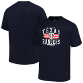 Texas Rangers Profile Big & Tall Americana T-Shirt - Navy - MLB Sale