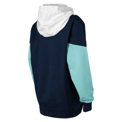Seattle Kraken Youth Champion League Fleece Pullover Hoodie - Ash/Deep Sea Blue - NHL 201156890
