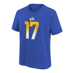 Nike Puka Nacua Los Angeles Rams Youth Player Name & Number T-Shirt Royal