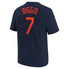 Craig Biggio Houston Astros Nike Youth Cooperstown Collection Name & Number T-Shirt - Navy - Nike Sale