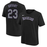 Kris Bryant Colorado Rockies Nike Youth Name & Number T-Shirt - Black - Nike Lifestyle