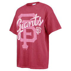 San Francisco Giants '47 Women's Dopamine Tradition T-Shirt - Pink - 47 brand Online