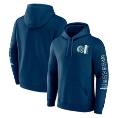 Seattle Kraken Fanatics Revolution Pullover Hoodie - Deep Sea Blue - NHL 201158993