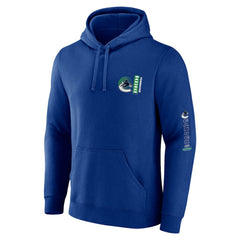 Vancouver Canucks Fanatics Revolution Pullover Hoodie - Blue - NHL 201158994