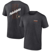 Philadelphia Flyers Fanatics Backbone T-Shirt - Heather Charcoal - NHL 201159011