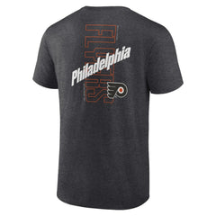 Philadelphia Flyers Fanatics Backbone T-Shirt - Heather Charcoal - NHL 201159011