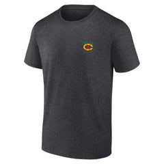 Chicago Blackhawks Fanatics Backbone T-Shirt - Heather Charcoal - NHL 201159037
