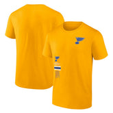 St. Louis Blues Fanatics Represent T-Shirt - Gold - NHL 201159051