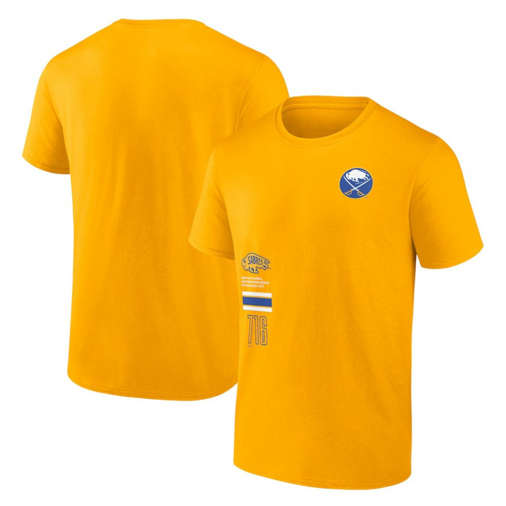 Buffalo Sabres Fanatics Represent T-Shirt - Gold - NHL 201159057