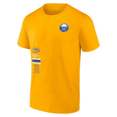 Buffalo Sabres Fanatics Represent T-Shirt - Gold - NHL 201159057