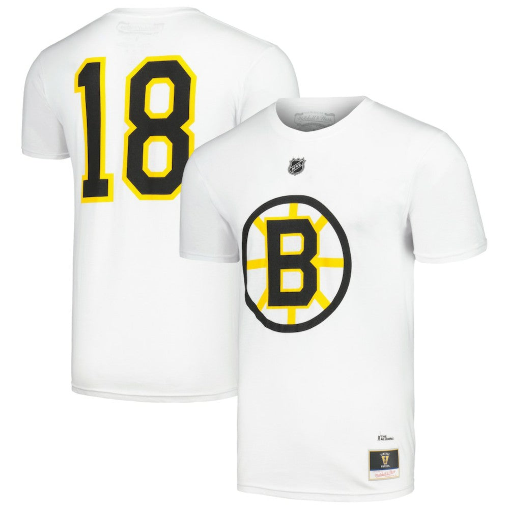 Willie O'Ree Boston Bruins Mitchell & Ness Name & Number T-Shirt - White - NHL 201164820