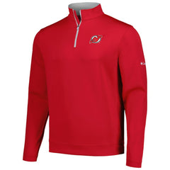 New Jersey Devils Columbia Wickham Hills Omni-Wick Quarter-Zip Jacket - Red - NHL 201165228