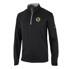 Boston Bruins Columbia Wickham Hills Omni-Wick Quarter-Zip Jacket - Black - NHL 201165237