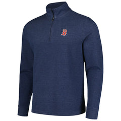 Boston Red Sox Vineyard Vines Saltwater Quarter-Zip Jacket - Navy - MLB Lifestyle