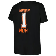 Fanatics Cincinnati Bengals Women's Plus Size Mother's Day #1 Mom V-Neck T-Shirt Black
