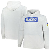 Golden State Warriors Big & Tall Raglan Tri-Blend Pullover Hoodie for sale Ash | Fanatics