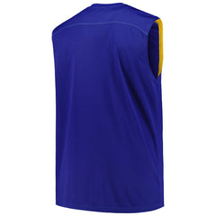 Golden State Warriors Big & Tall Birdseye Muscle Tank Top for sale Royal | Fanatics US