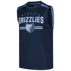Memphis Grizzlies Birdseye Muscle Tank Top Navy | Fanatics US