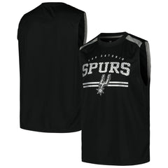 San Antonio Spurs Birdseye Muscle Tank Top Black | Fanatics for sale