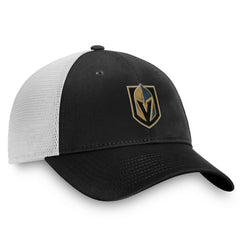 Vegas Golden Knights Fanatics Core Primary Logo Trucker Adjustable Hat - Charcoal/White - NHL 201167352