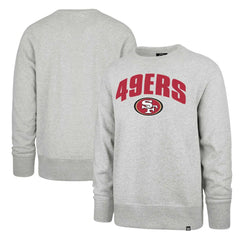 47 brand San Francisco 49ers '47 Headline Pullover Sweatshirt Gray