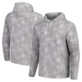 Texas Rangers Tommy Bahama Palm Frenzy Hoodie Long Sleeve T-Shirt - Gray - MLB on Sale