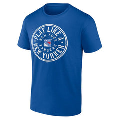 New York Rangers Fanatics Local T-Shirt - Blue - NHL 201170304