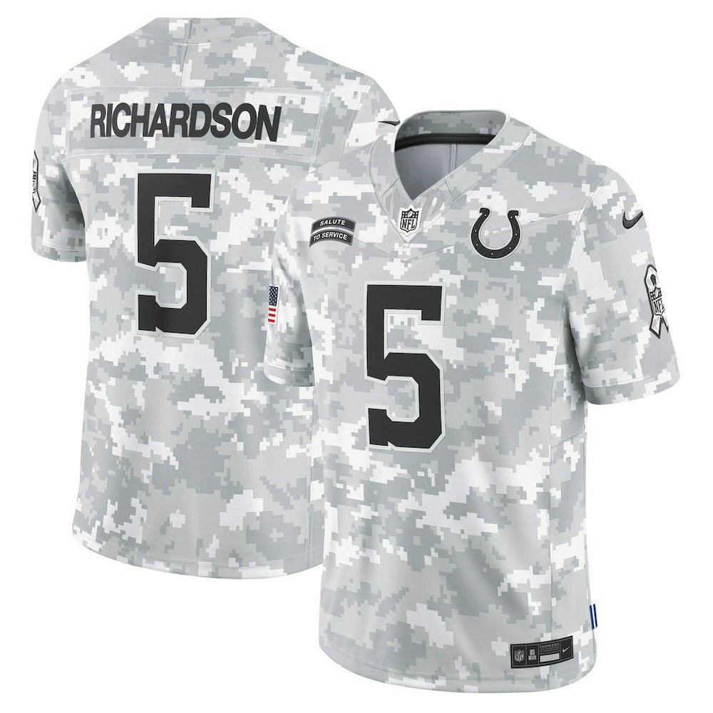 Nike Anthony Richardson Indianapolis Colts 2024 Salute to Service Limited Jersey Arctic Camo